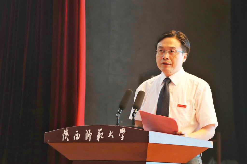 我院2020级新生开学典礼顺利举行-陕西师范大学新闻与传播学院