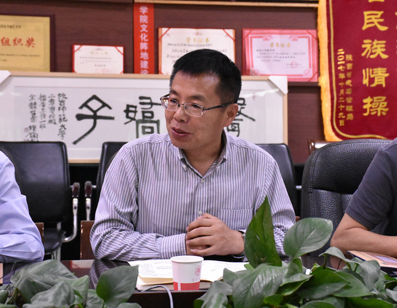 校党委副书记王永安一行来我院调研学生工作-陕西师范大学新闻与传播